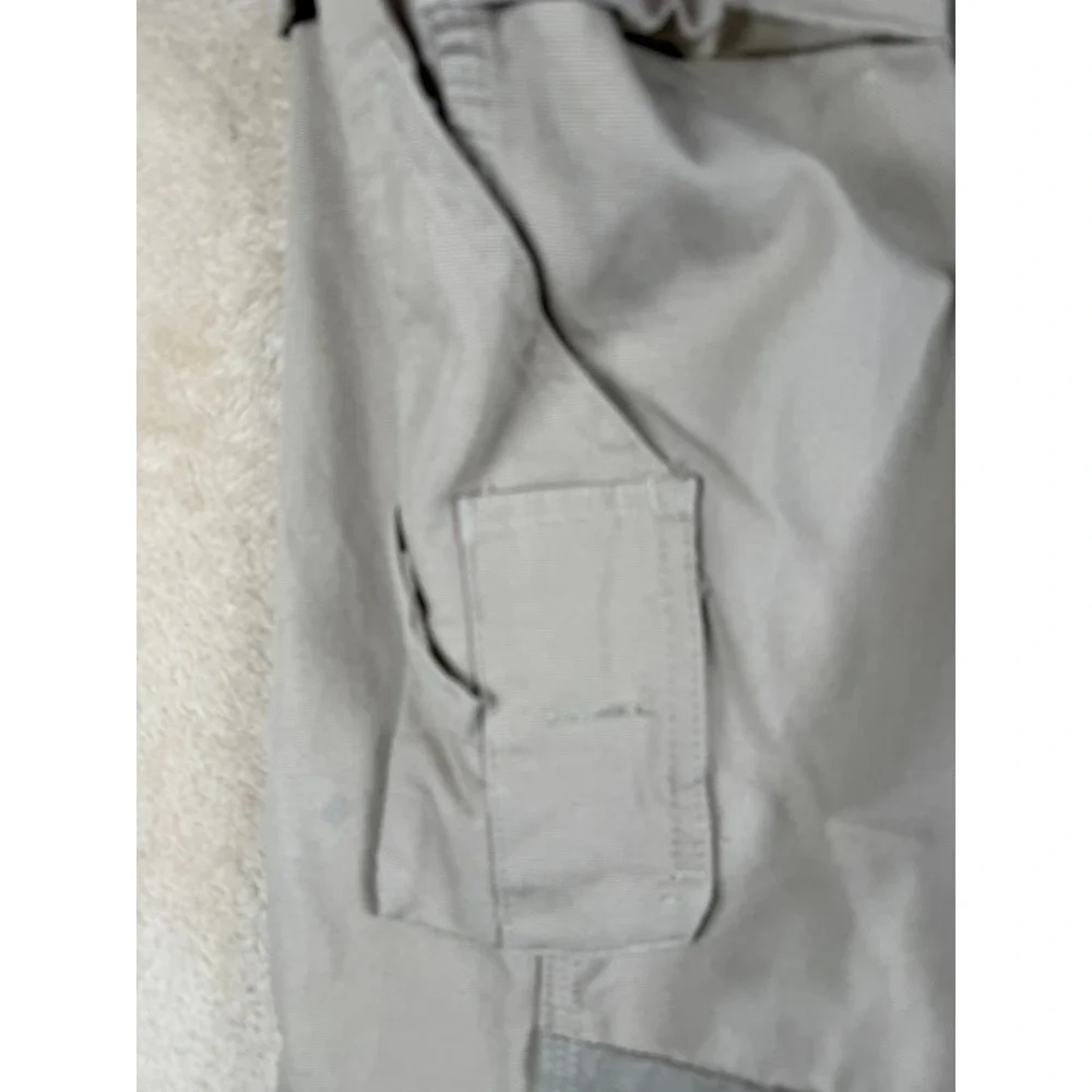 BLAKLADER Workwear Cargo Pants Beige Utility Double Knee Multi-Pockets Men 42X30